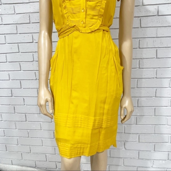 Anthropologie Women’s Odille Ruffle Front Dress - Picture 3 of 9